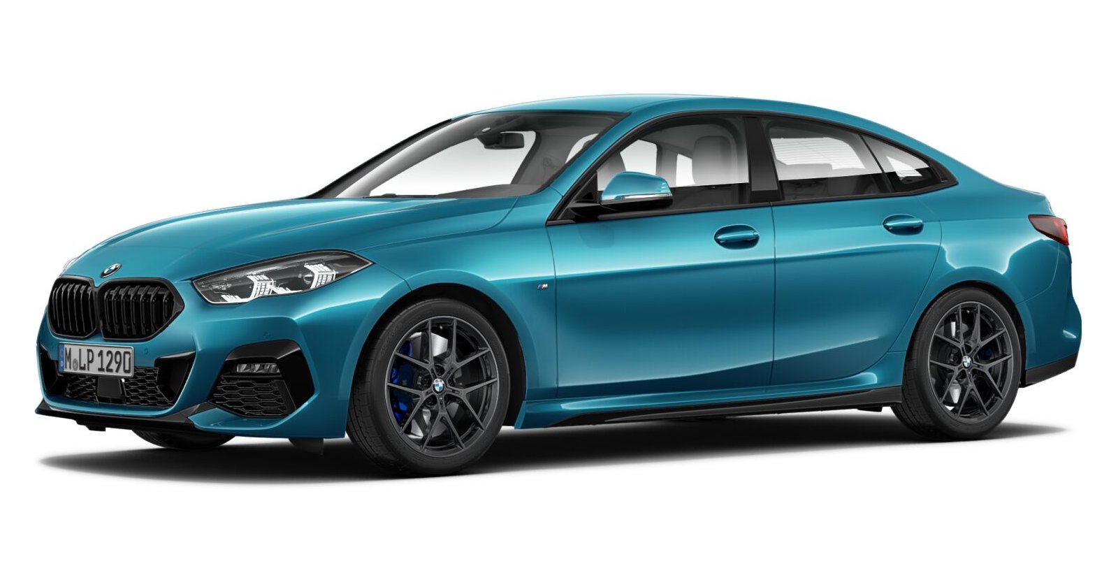BMW BMW 2er in Blau von vorne BMW BMW 2er in Blau von vorne