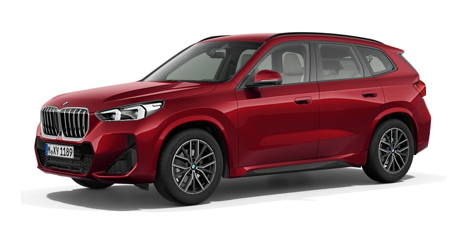 BMW BMW X in Rot von vorne