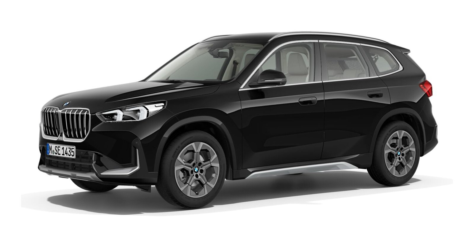 BMW BMW X in Schwarz von vorne