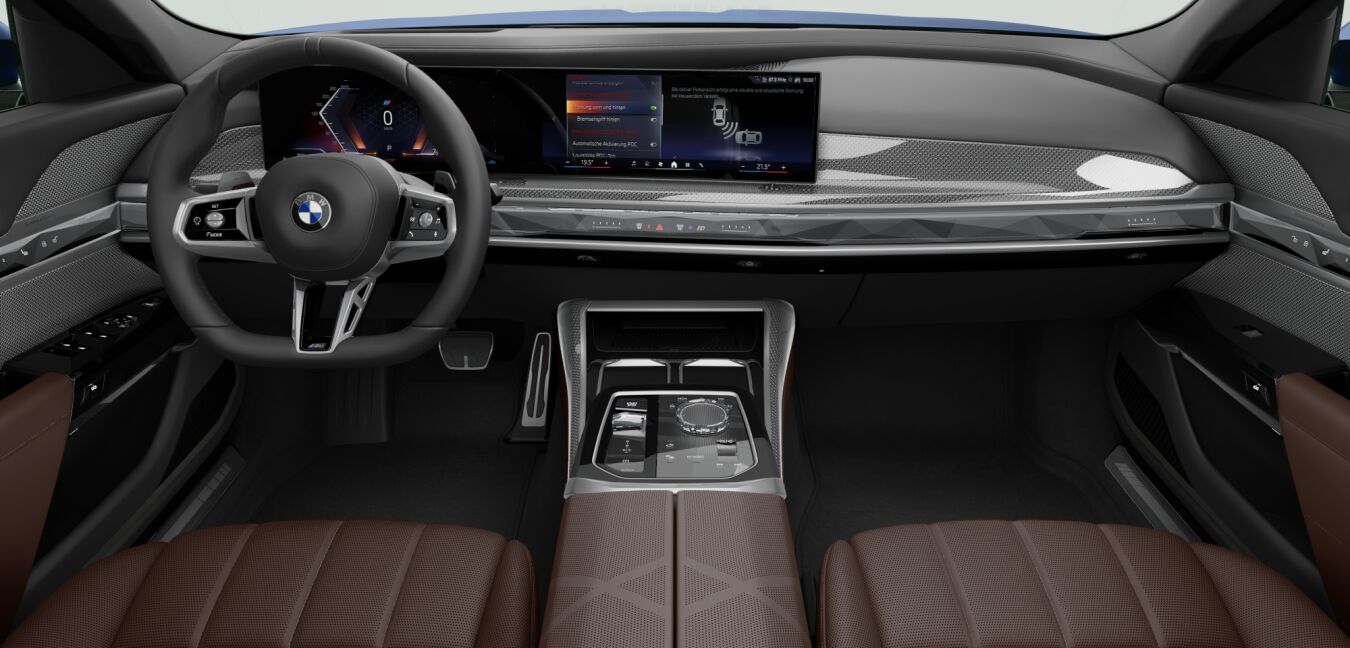 BMW BMW 7er im Innenraum von vorne