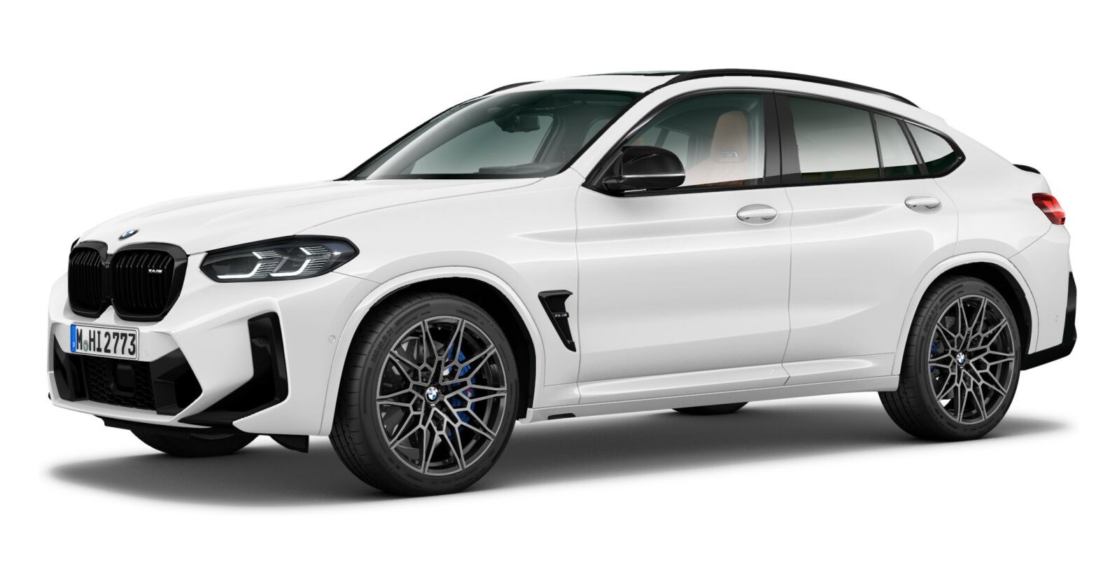 BMW BMW M in Weiß von vorne