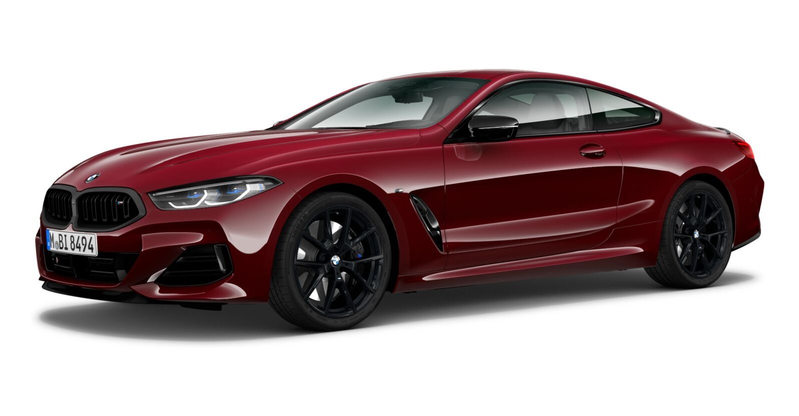 BMW BMW 8er in Rot von vorne BMW BMW 8er in Rot von vorne