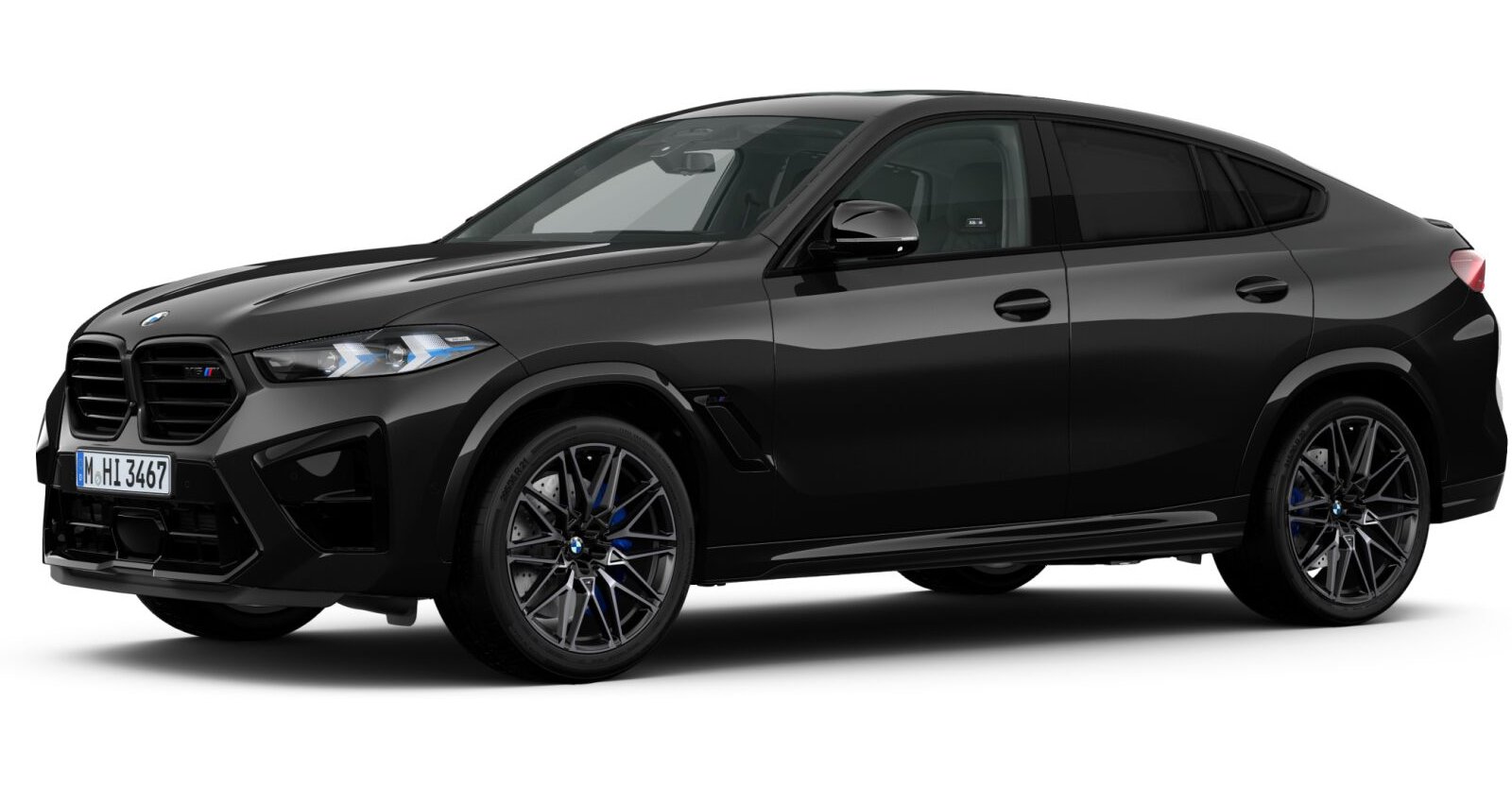 BMW BMW M in Schwarz von vorne BMW BMW M in Schwarz von vorne