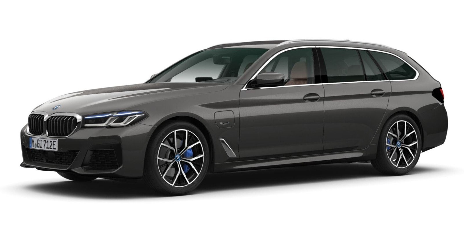 BMW BMW 5er in Grau von vorne BMW BMW 5er in Grau von vorne