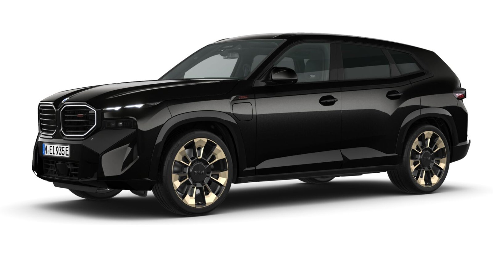BMW BMW M in Schwarz von vorne BMW BMW M in Schwarz von vorne