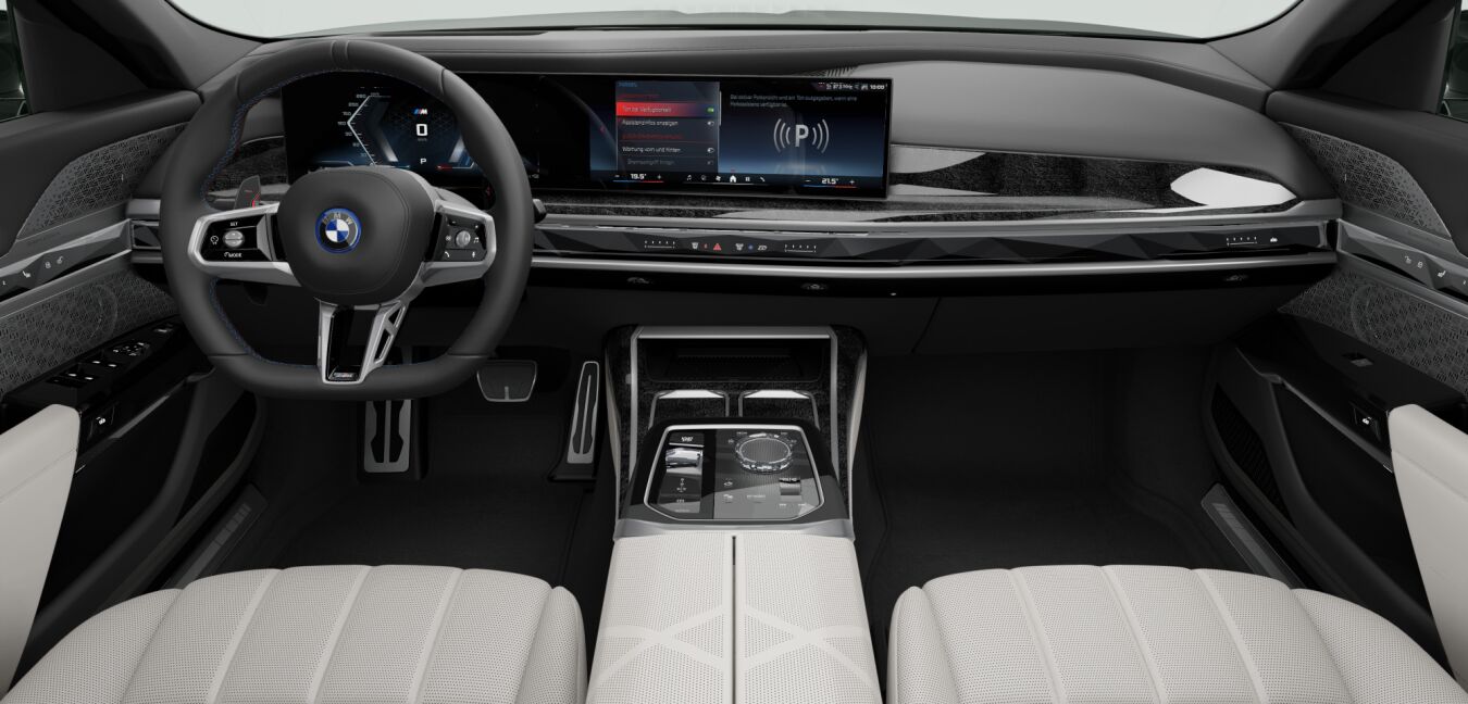 BMW BMW 7er im Innenraum von vorne