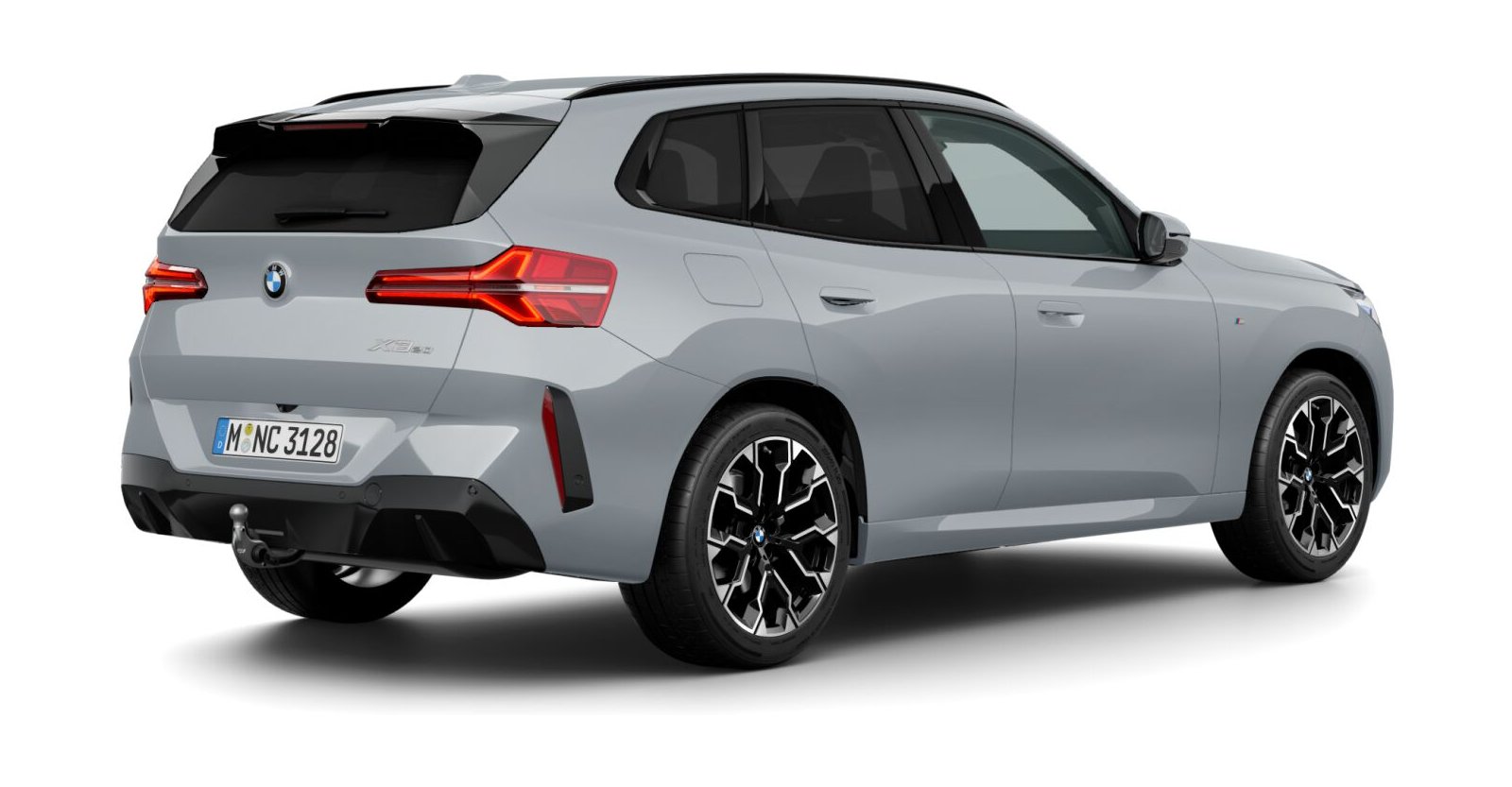 BMW BMW X in Grau von hinten BMW BMW X in Grau von hinten