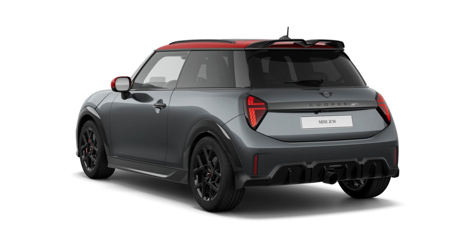 MINI MINI 3-Türer in Grau von hinten MINI MINI 3-Türer in Grau von hinten