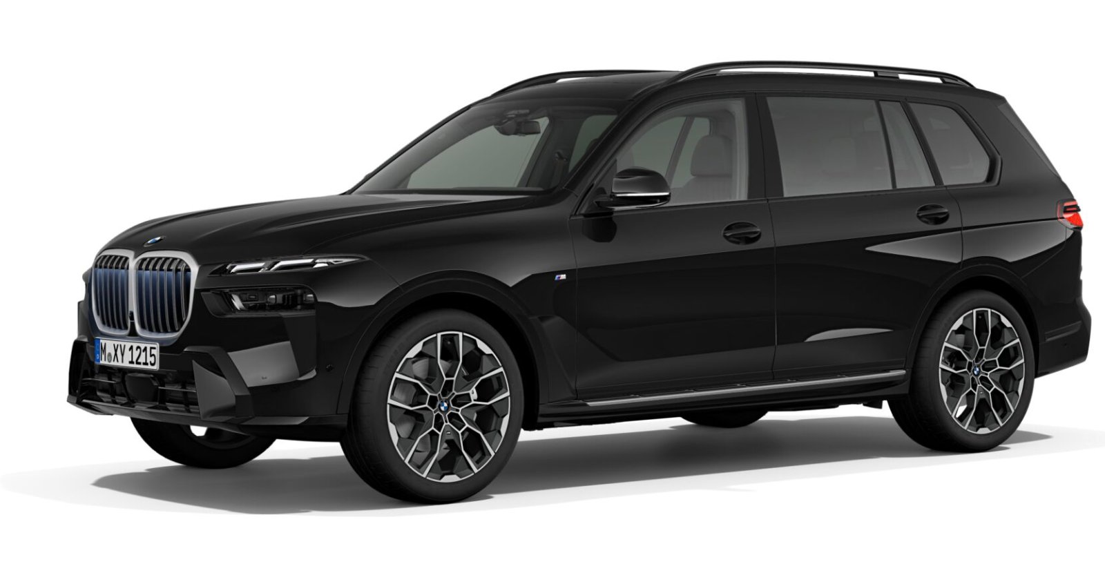 BMW BMW X in Schwarz von vorne