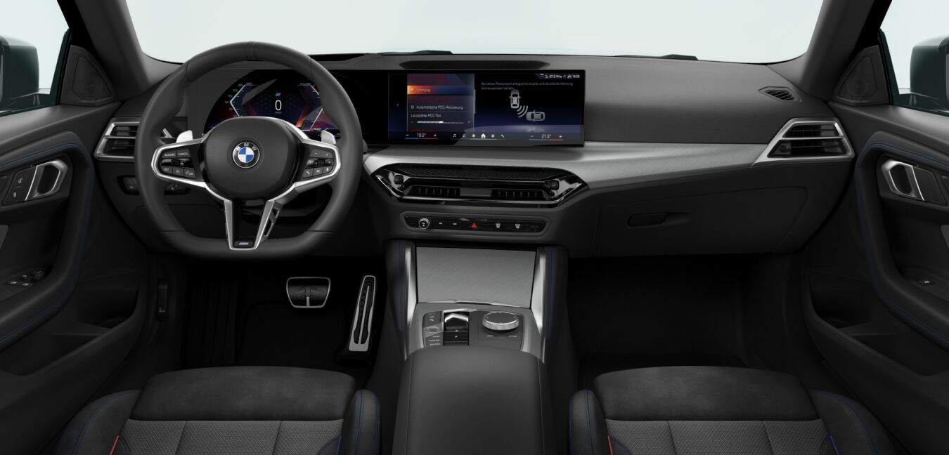 BMW BMW 2er im Innenraum von vorne BMW BMW 2er im Innenraum von vorne