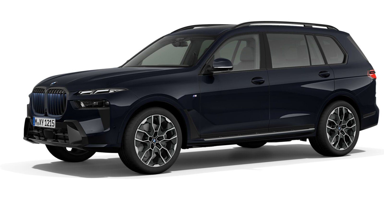 BMW BMW X in Schwarz von vorne