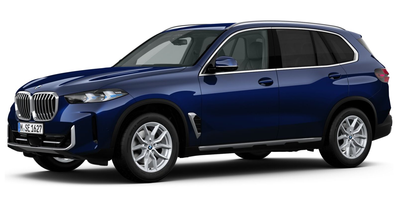 BMW BMW X in Blau von vorne BMW BMW X in Blau von vorne