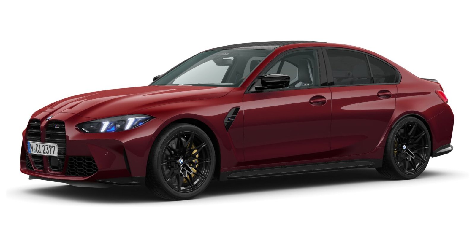 BMW BMW M in Rot von vorne BMW BMW M in Rot von vorne