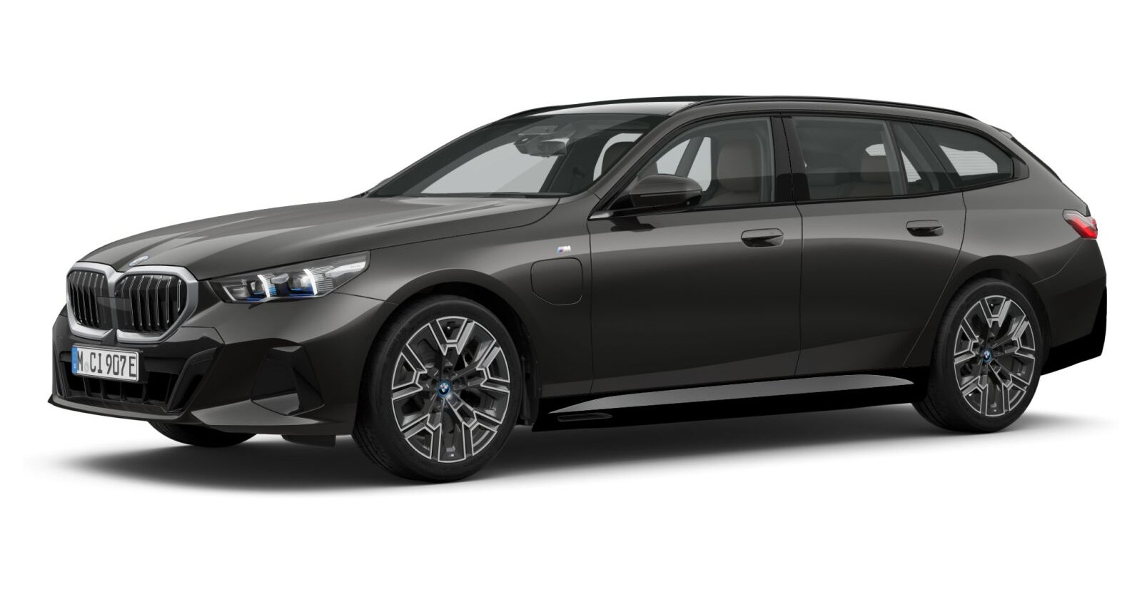 BMW BMW 5er in Grau von vorne BMW BMW 5er in Grau von vorne