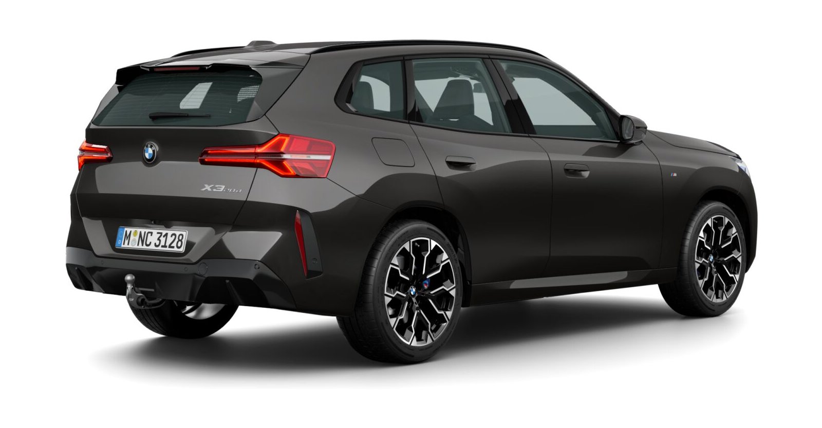 BMW BMW X in Grau von hinten
