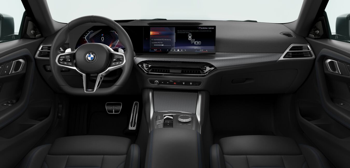 BMW BMW 2er im Innenraum von vorne BMW BMW 2er im Innenraum von vorne