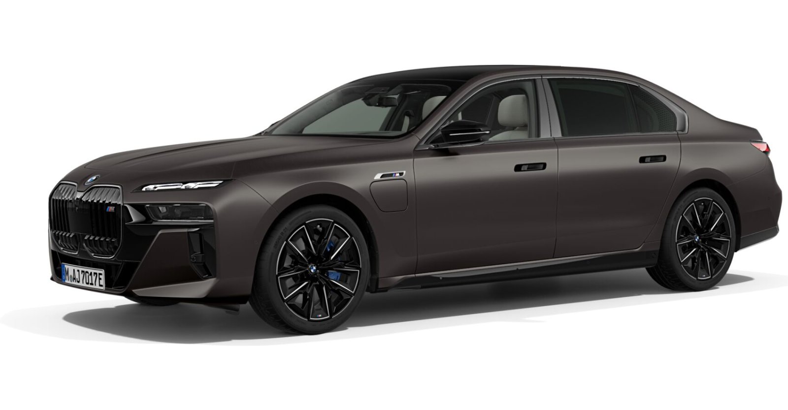 BMW BMW 7er in Grau von vorne BMW BMW 7er in Grau von vorne