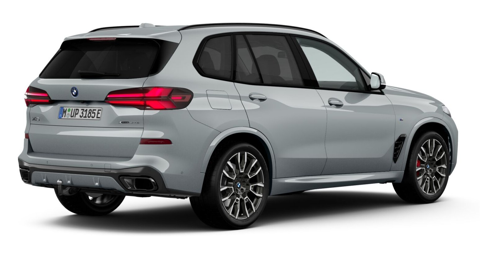 BMW BMW X in Grau von hinten BMW BMW X in Grau von hinten