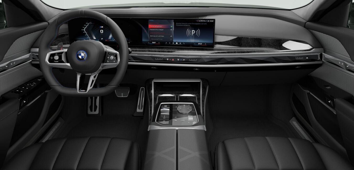 BMW BMW 7er im Innenraum von vorne