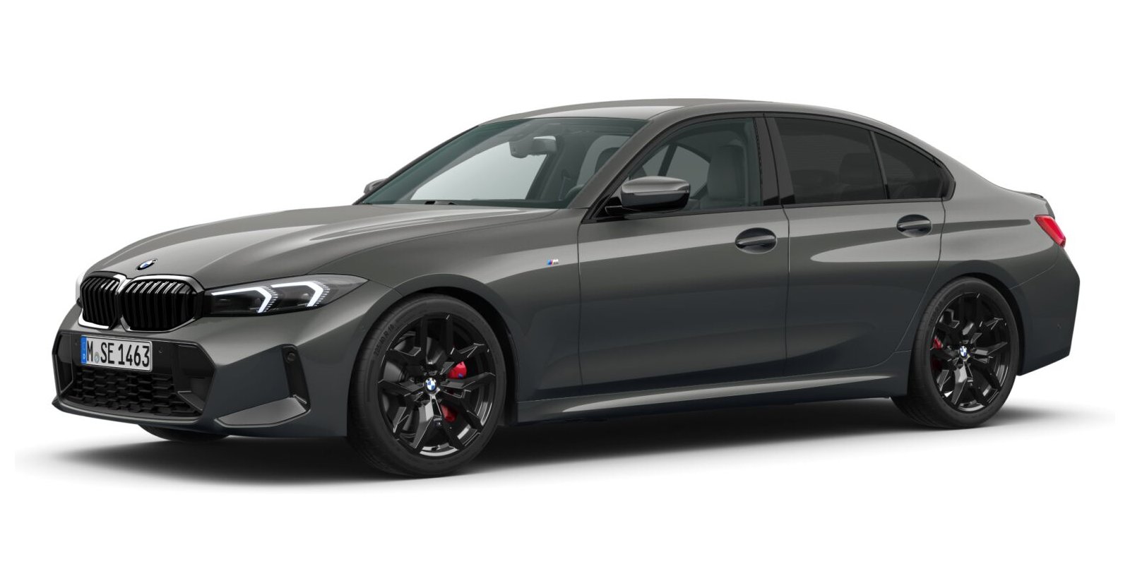 BMW BMW 3er in Grau von vorne