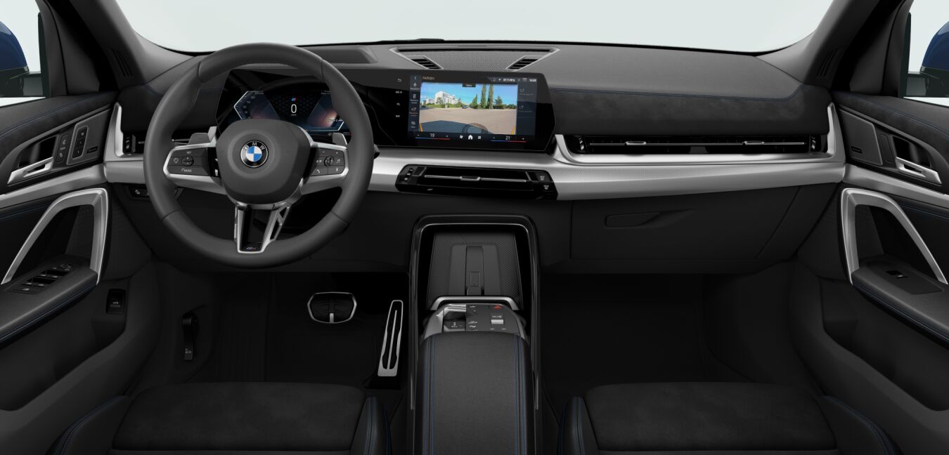 BMW BMW X im Innenraum von vorne