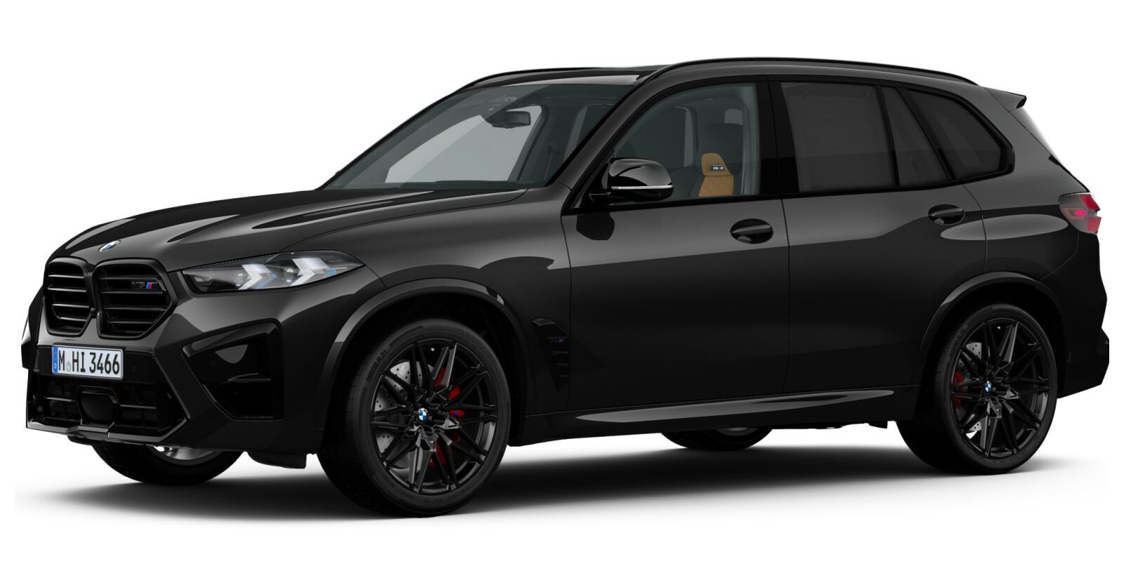 BMW BMW M in Schwarz von vorne