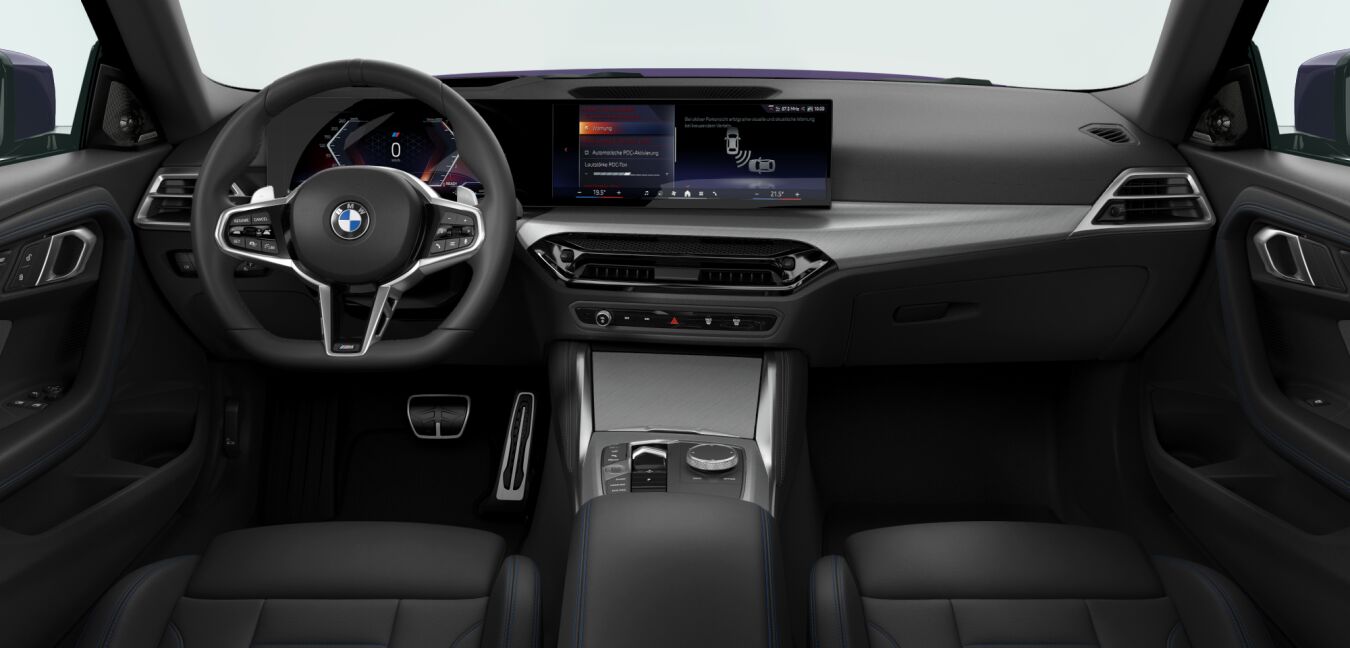 BMW BMW 2er im Innenraum von vorne BMW BMW 2er im Innenraum von vorne