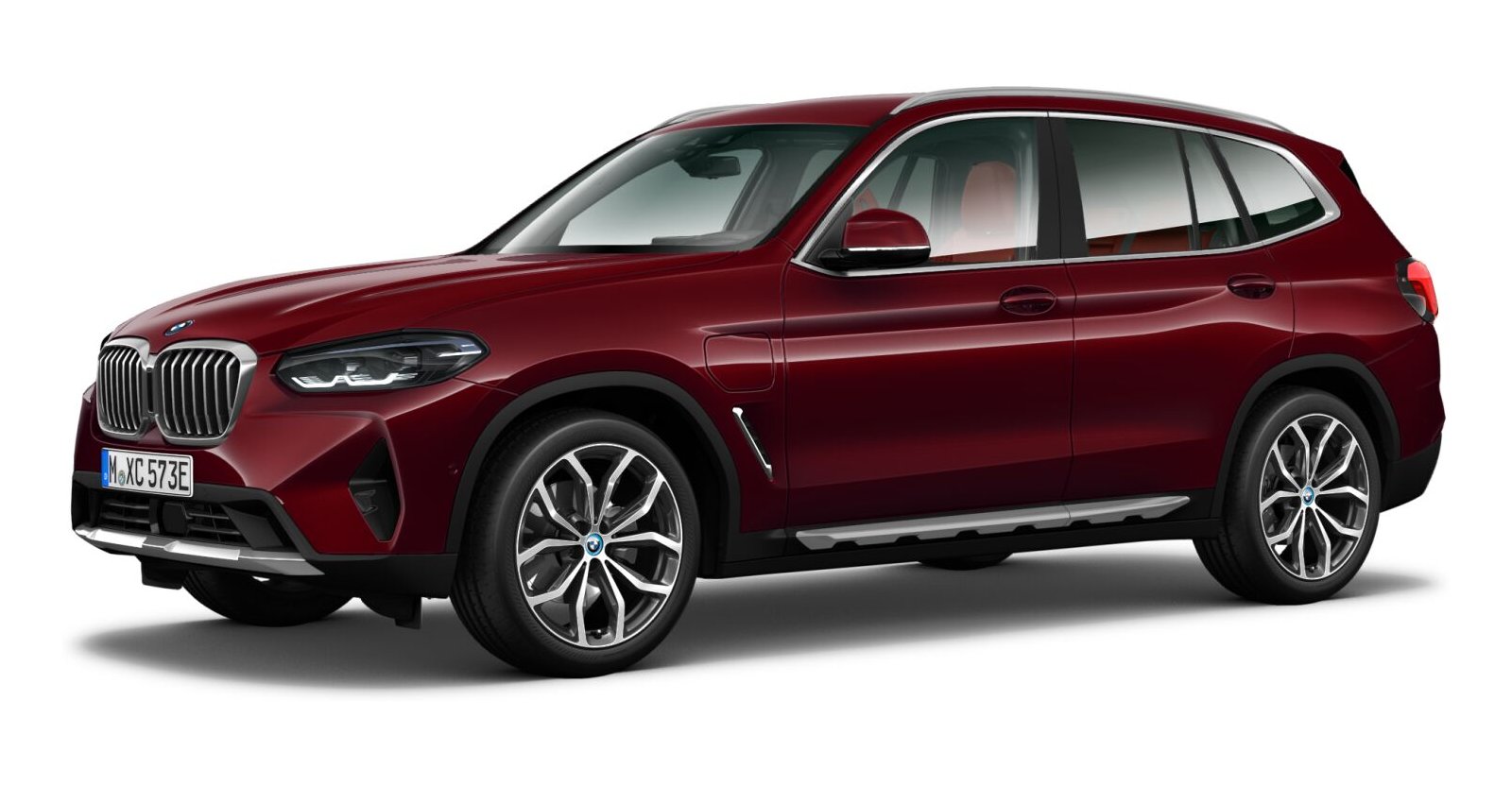 BMW BMW X in Rot von vorne BMW BMW X in Rot von vorne