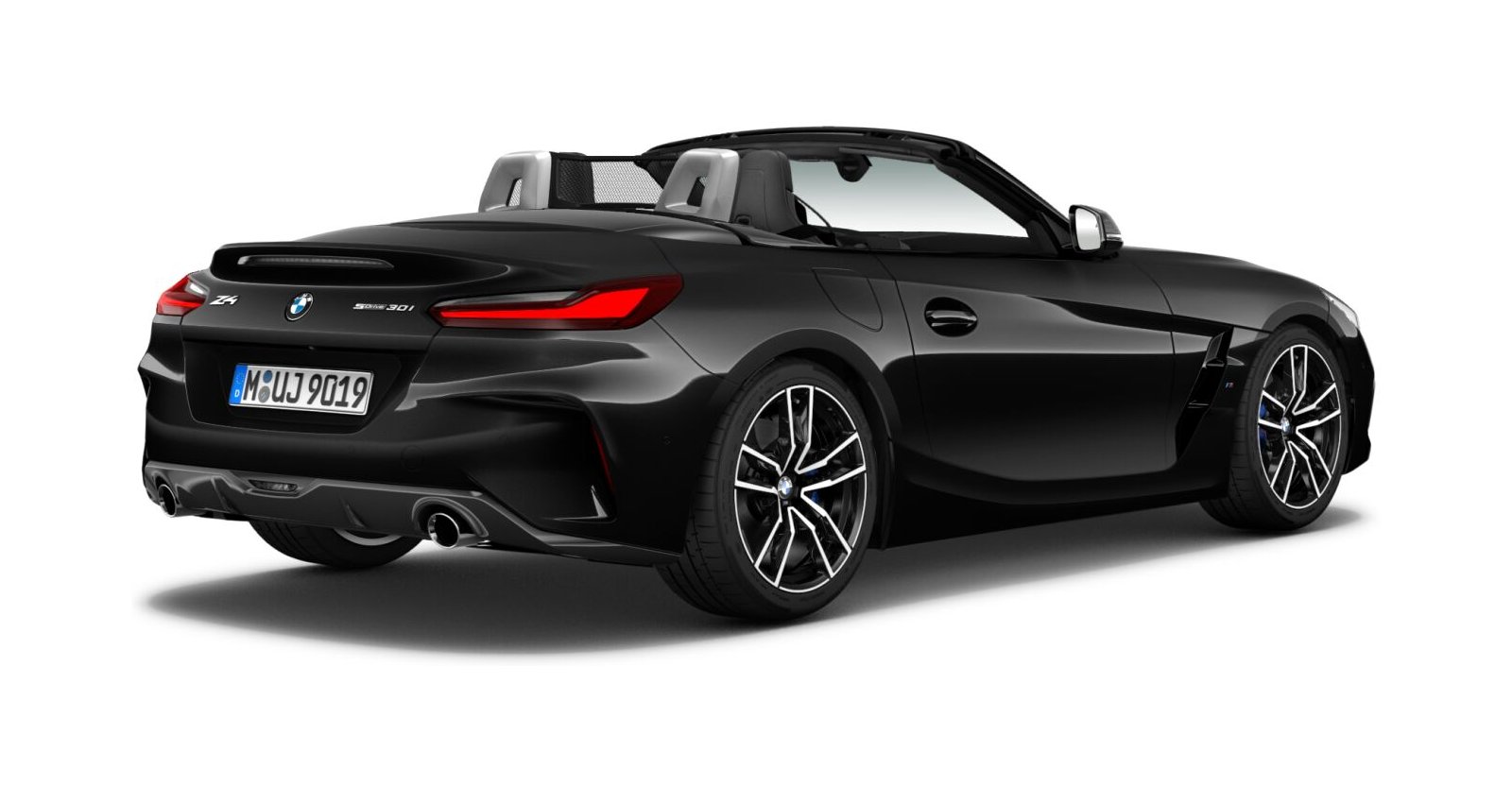 BMW BMW Z in Schwarz von hinten BMW BMW Z in Schwarz von hinten
