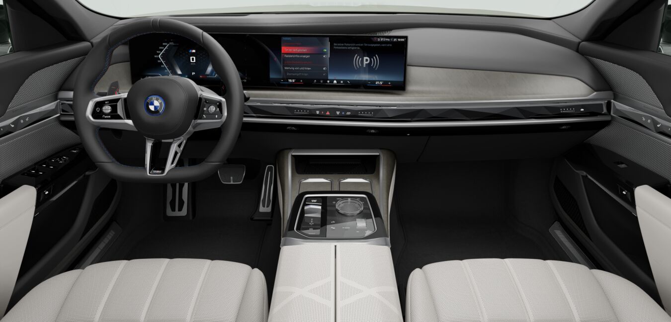 BMW BMW 7er im Innenraum von vorne