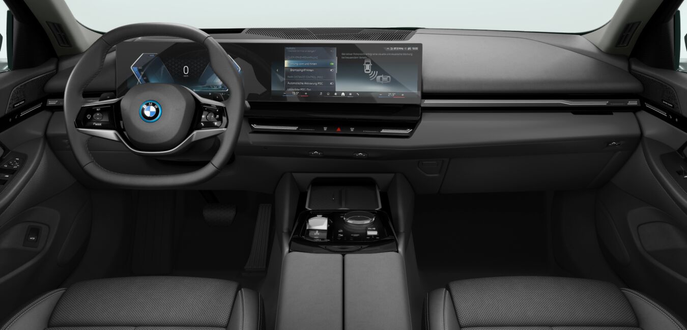 BMW BMW 5er im Innenraum von vorne BMW BMW 5er im Innenraum von vorne