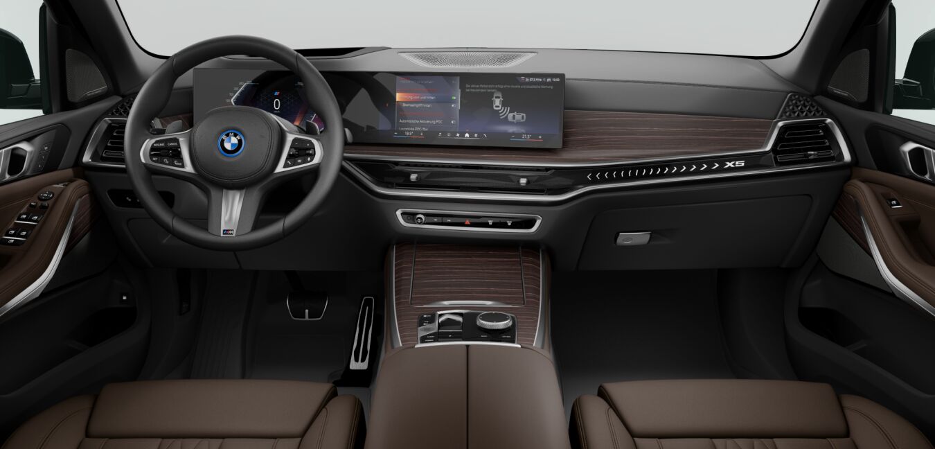 BMW BMW X im Innenraum von vorne