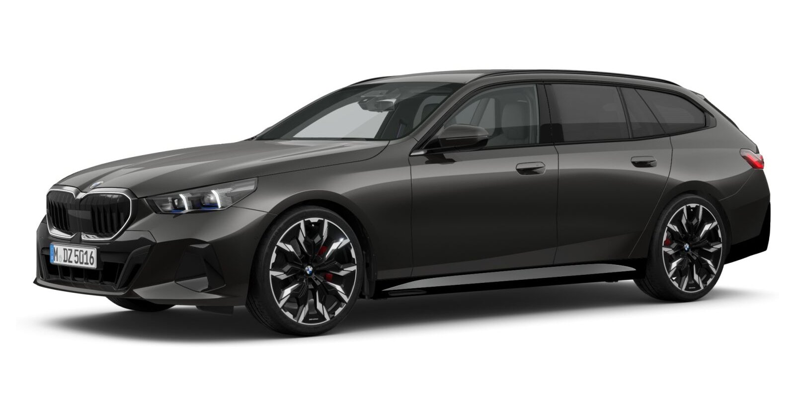 BMW BMW 5er in Grau von vorne