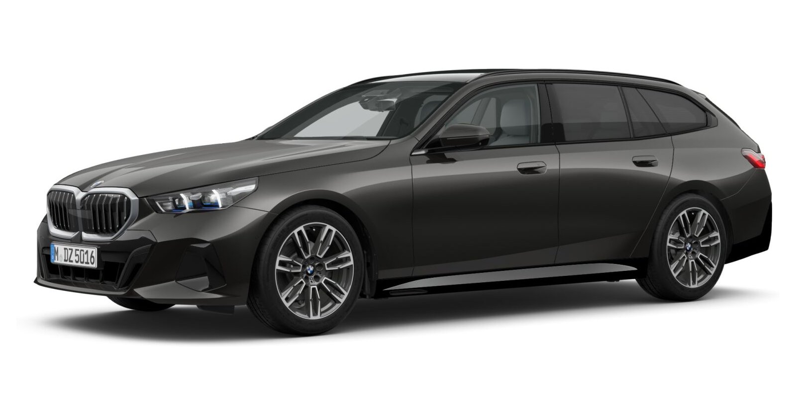 BMW BMW 5er in Grau von vorne