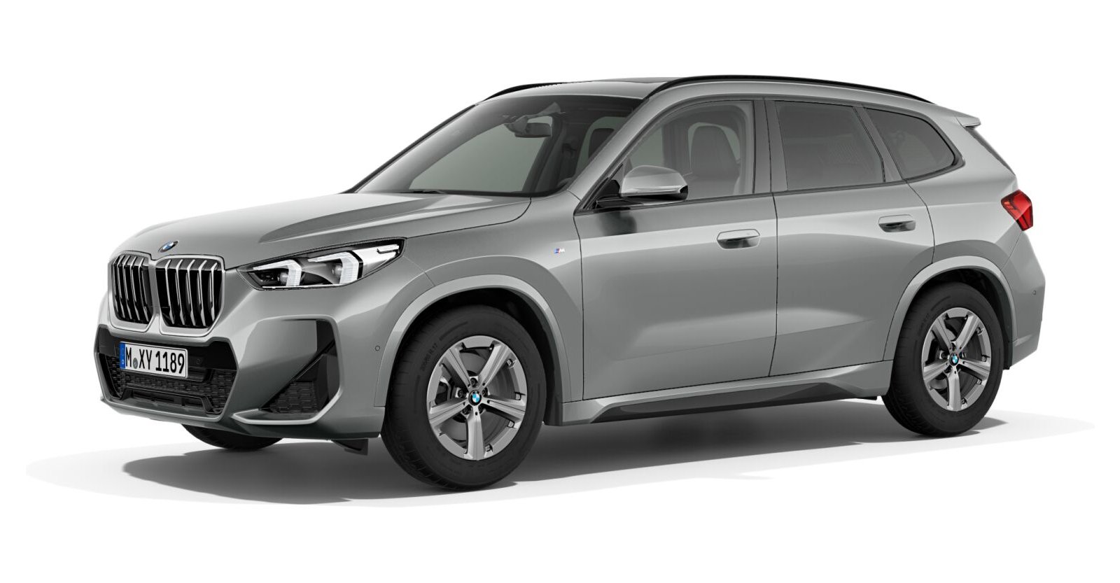 BMW X1 xDrive23i in Grau von vorne BMW X1 xDrive23i in Grau von vorne