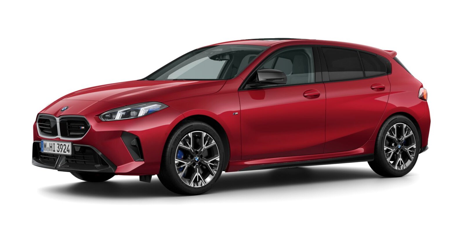 BMW BMW 1er in Rot von vorne