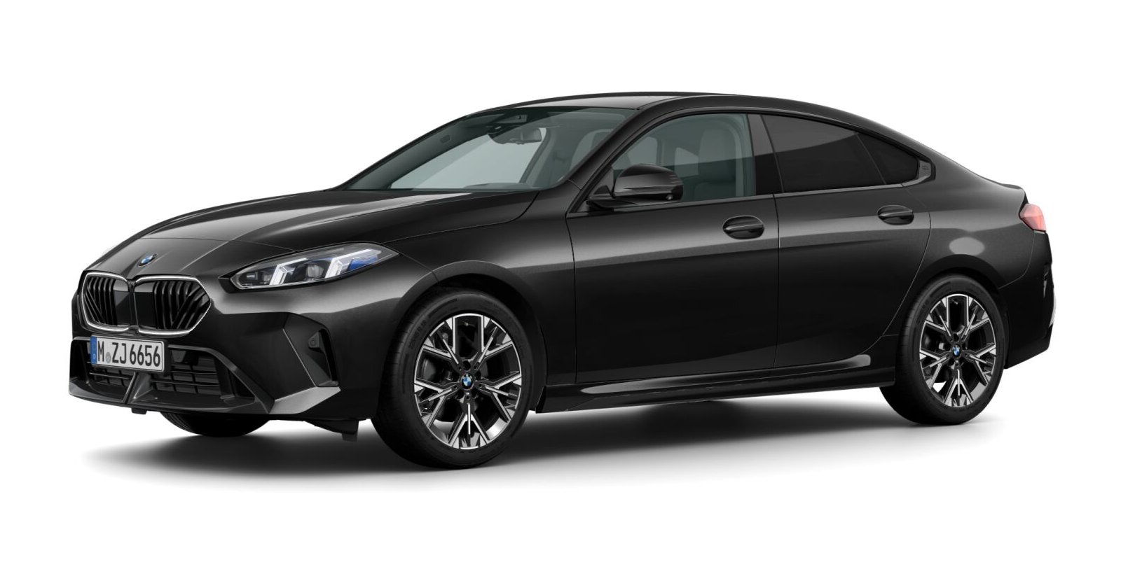 BMW BMW 2er in Schwarz von vorne BMW BMW 2er in Schwarz von vorne