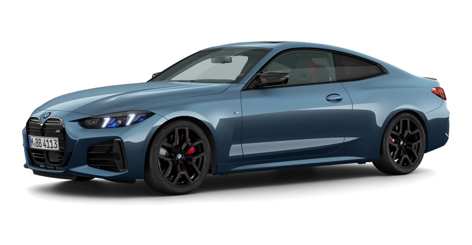 BMW BMW 4er in Blau von vorne BMW BMW 4er in Blau von vorne