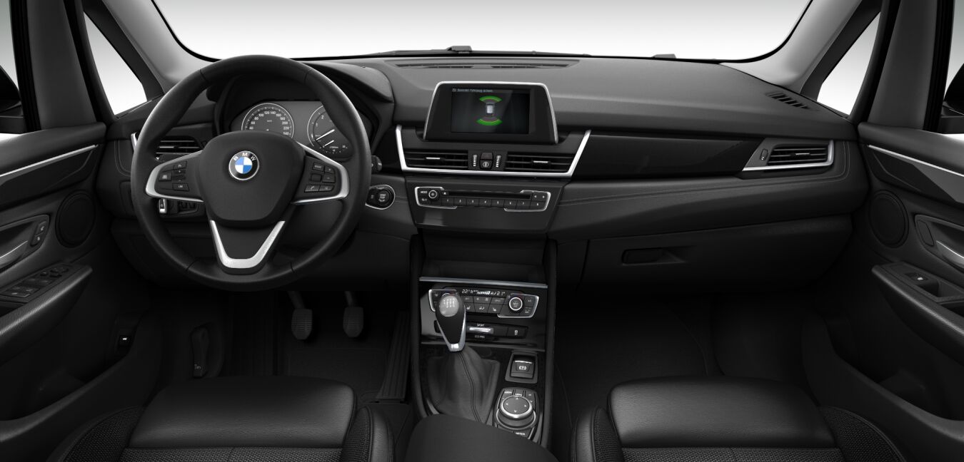 BMW BMW 2er im Innenraum von vorne