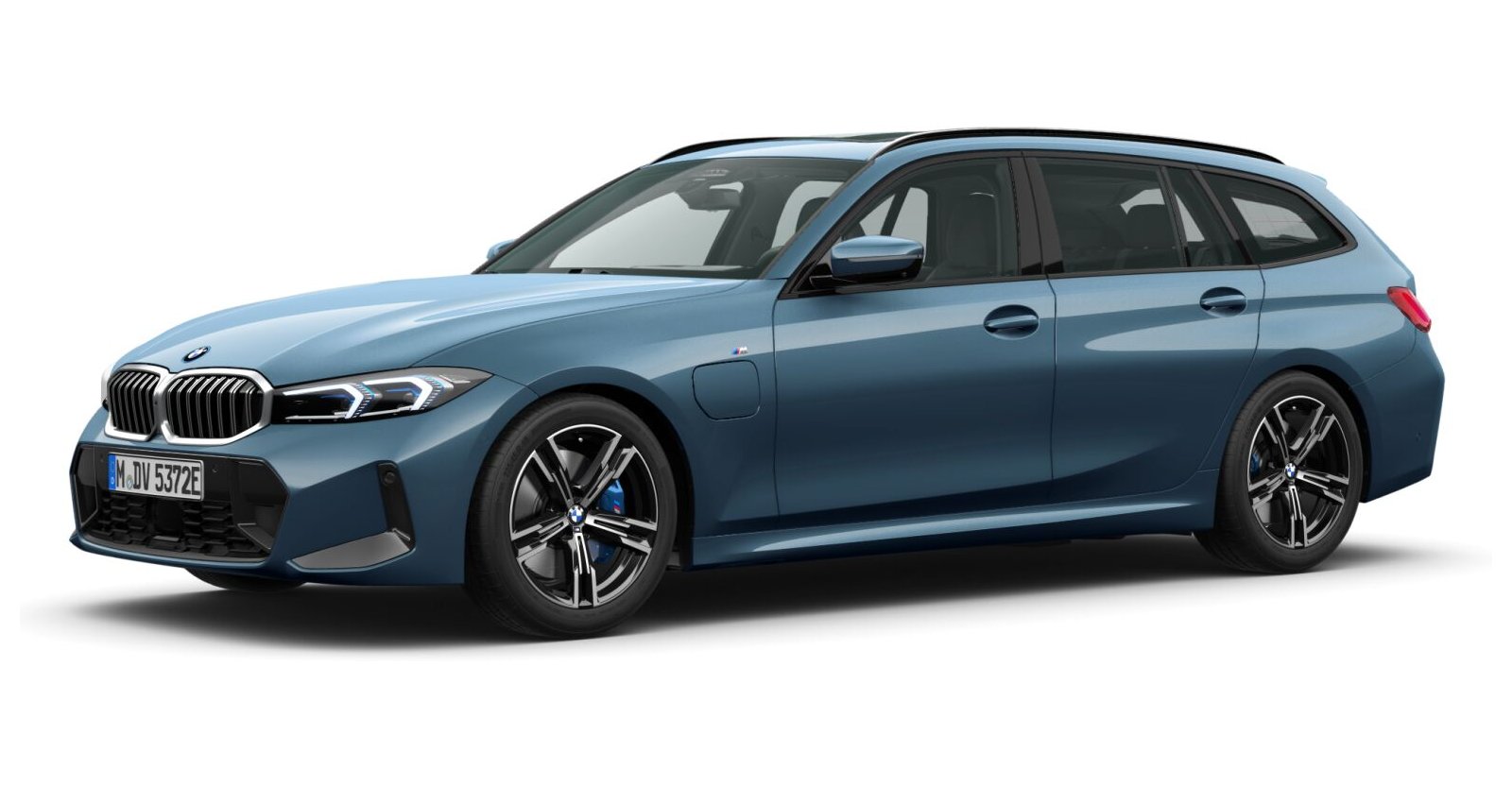 BMW BMW 3er in Blau von vorne