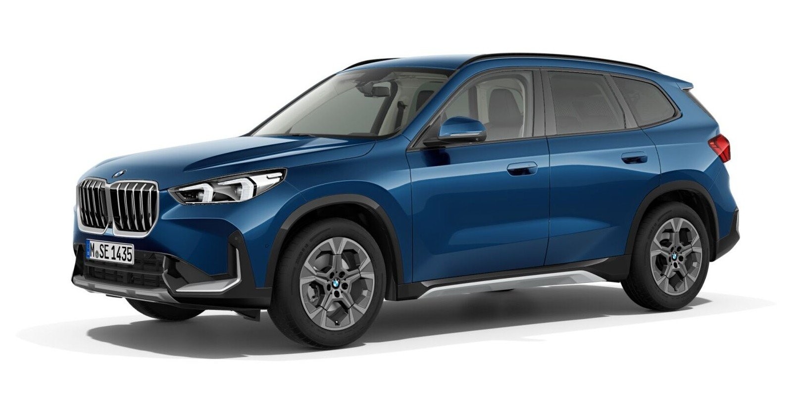 BMW BMW X in Blau von vorne BMW BMW X in Blau von vorne