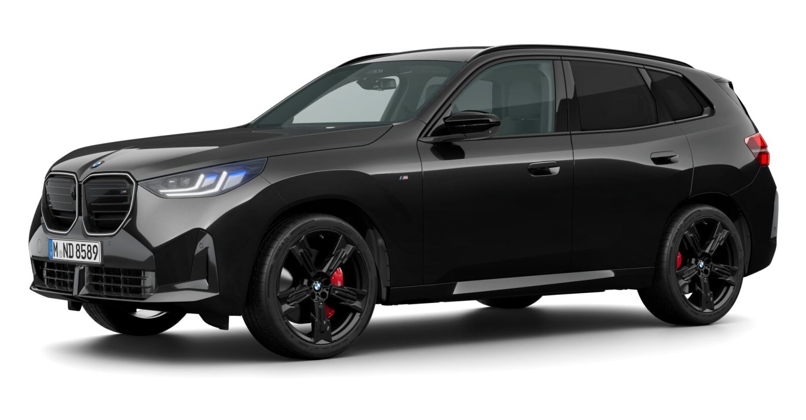 BMW BMW X in Schwarz von vorne