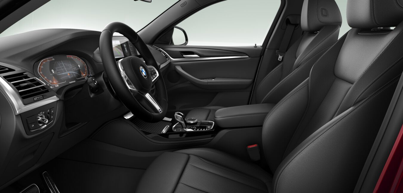 BMW BMW X im Innenraum seitlich