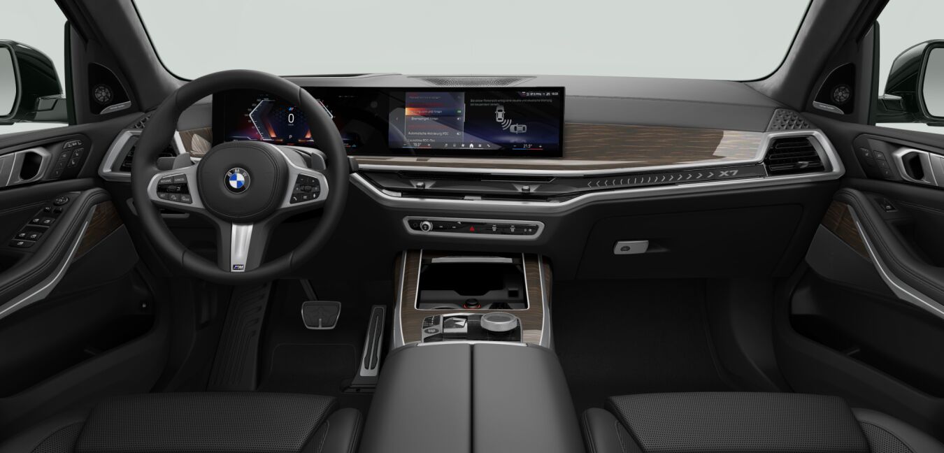 BMW BMW X im Innenraum von vorne