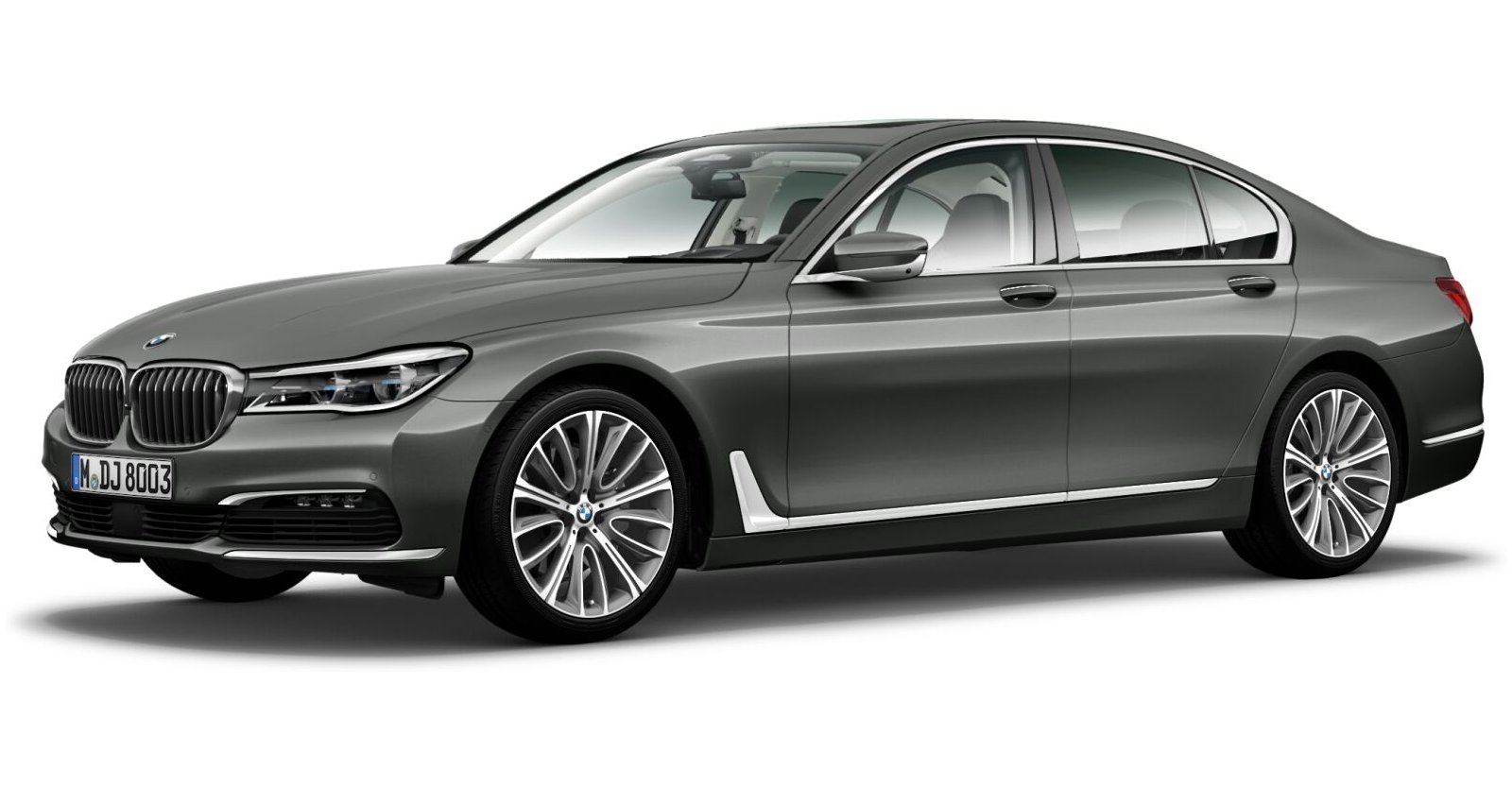 BMW BMW 7er in Grau von vorne BMW BMW 7er in Grau von vorne