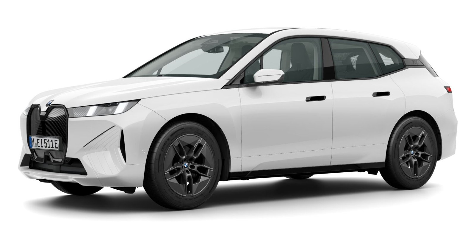 BMW BMW I in Weiß von vorne BMW BMW I in Weiß von vorne