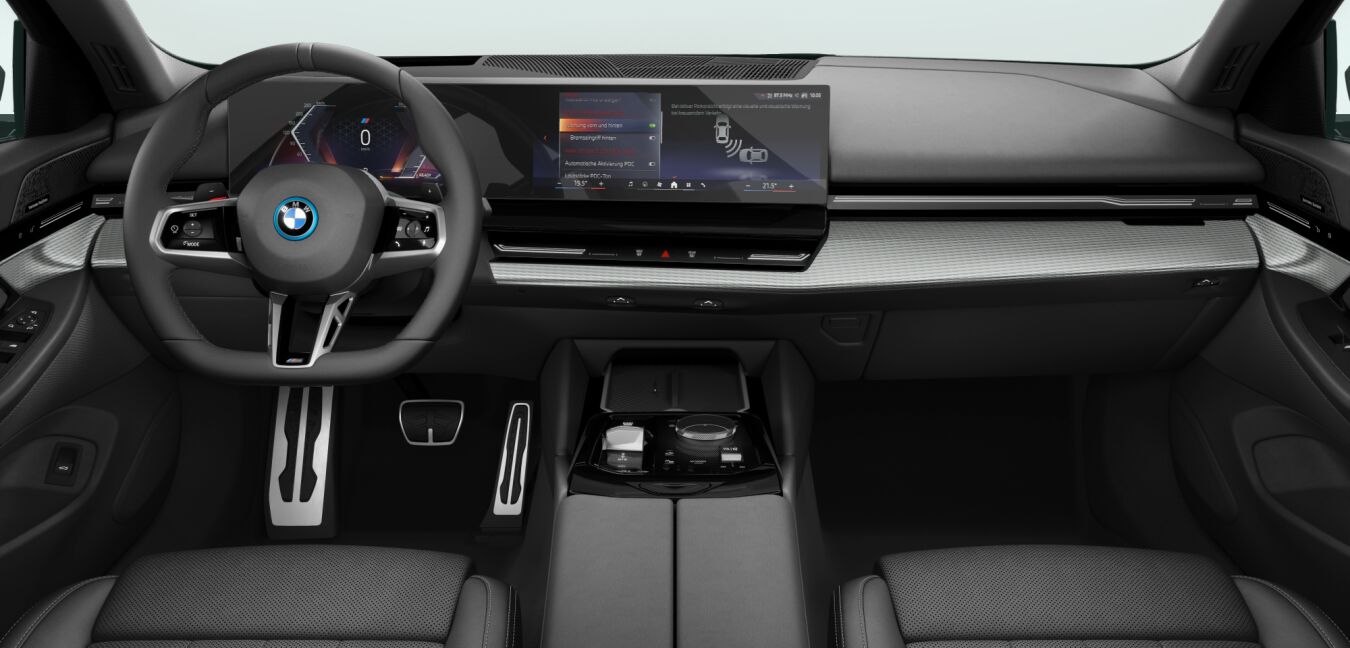 BMW BMW 5er im Innenraum von vorne BMW BMW 5er im Innenraum von vorne