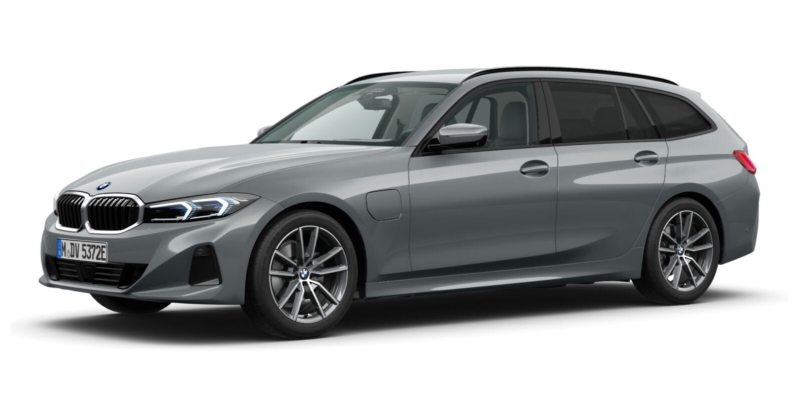 BMW BMW 3er in Grau von vorne BMW BMW 3er in Grau von vorne