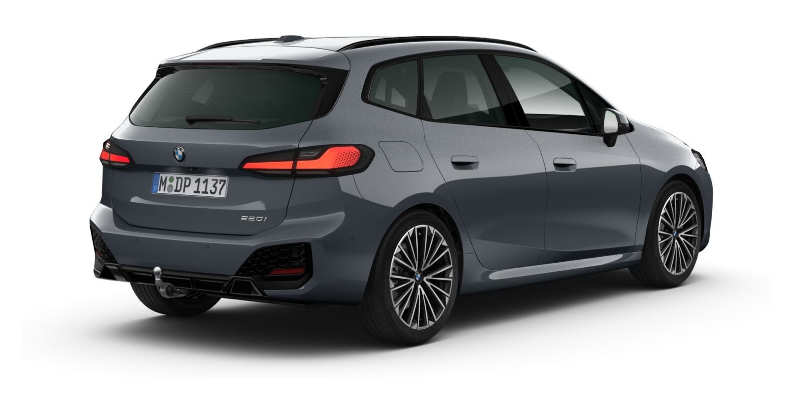 BMW BMW 2er in Grau von hinten