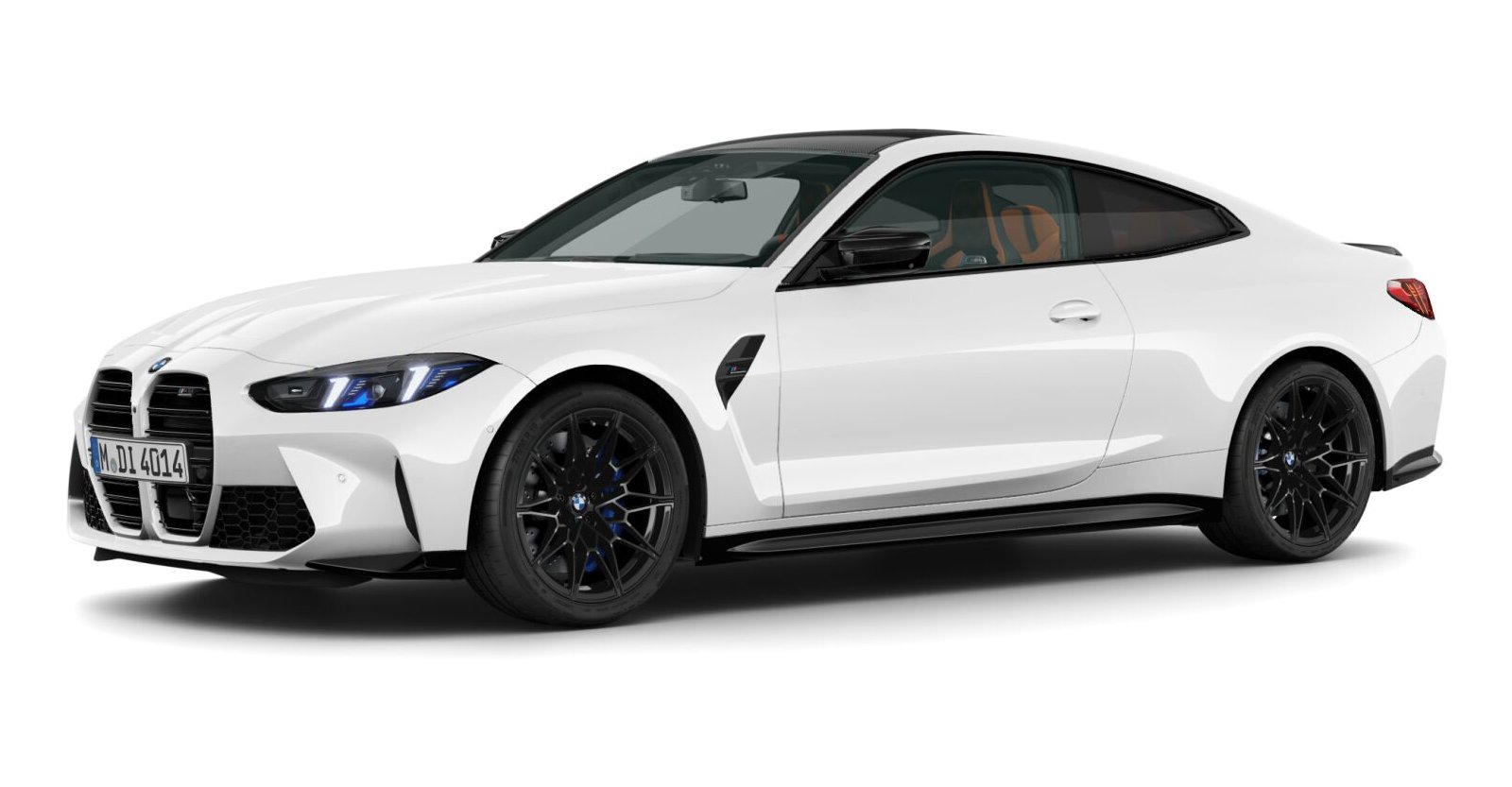BMW BMW M in Weiß von vorne BMW BMW M in Weiß von vorne